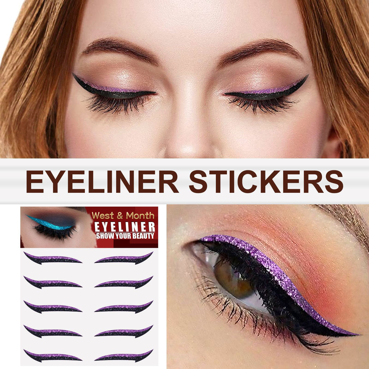 Self-Adhesive Double Eyelid Stickers for Stunning Eye Makeup