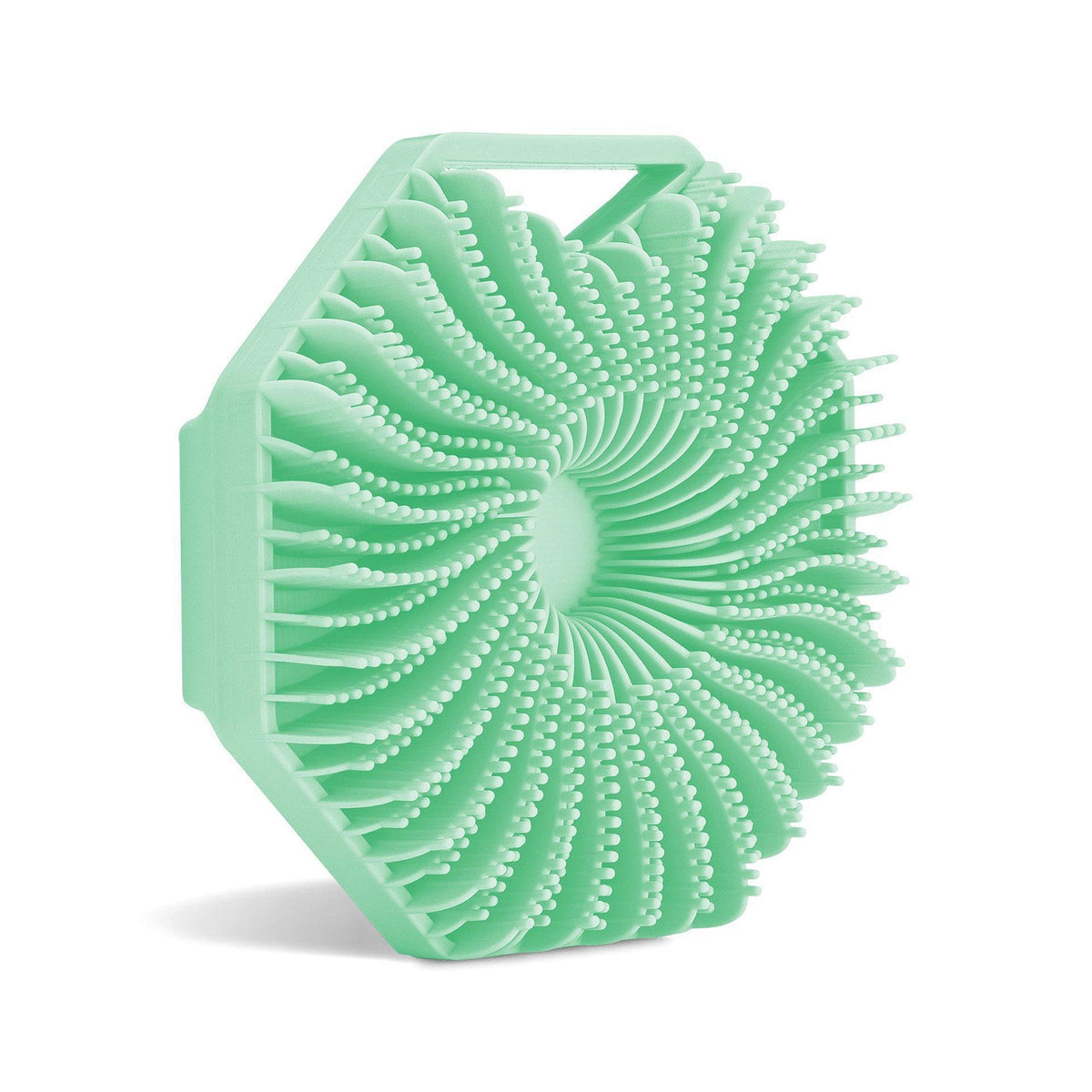 Ergonomic Silicone Body Scrubber with Massage Handle
