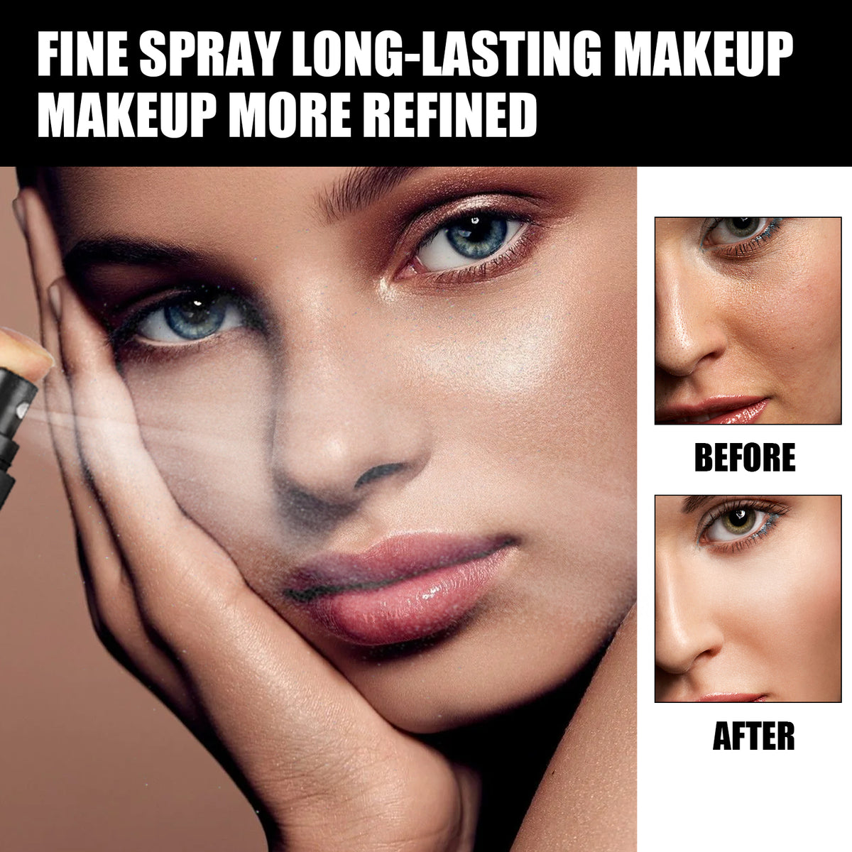 Ultimate Matte Setting Spray - Long-lasting Oil Control & Waterproof