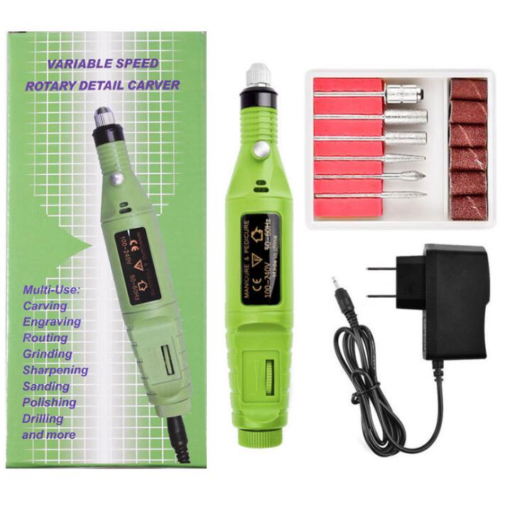 Professional Electric Nail Drill Machine Kit for Gel Removal and Nail Art
