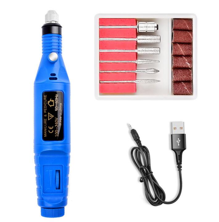 Professional Electric Nail Drill Machine Kit for Gel Removal and Nail Art