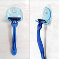 Suction Cup Razor Holder for Bathroom Storage