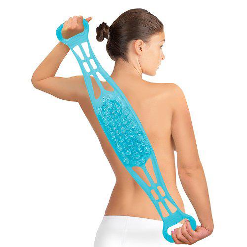 Silicone Dual-Sided Back Scrubber & Bath Cleaning Tool