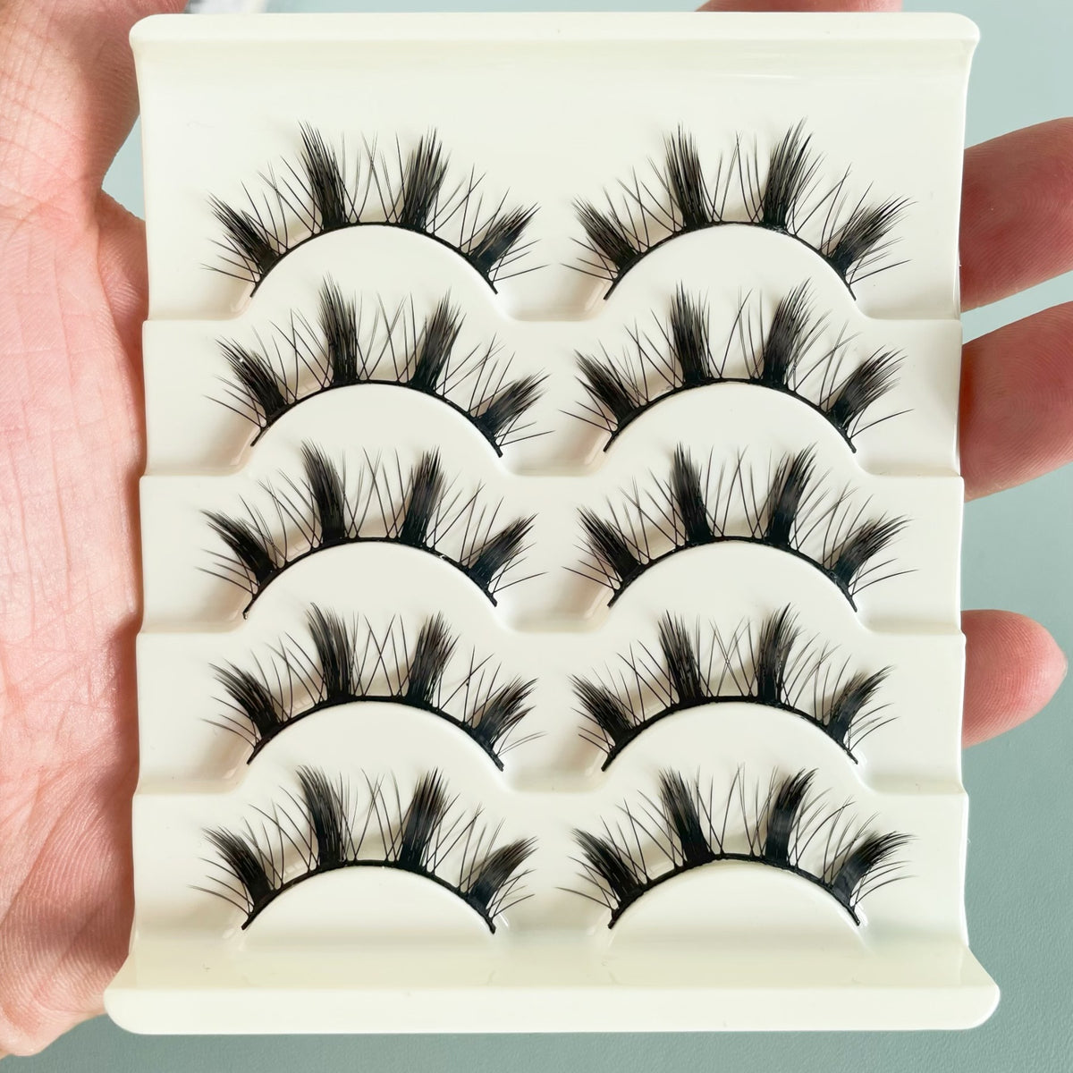 Devilish Cartoon Bushy Black Terrier False Eyelashes 8-12mm