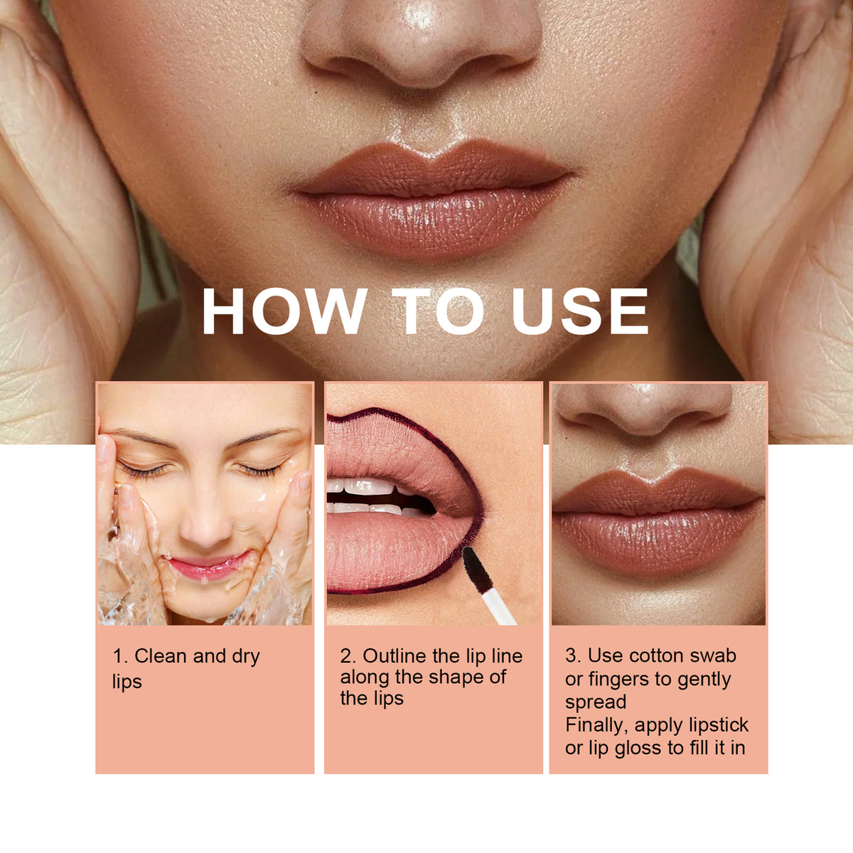 Peel Lip Liner - Waterproof, Non-Smudging Define & Colour Formula