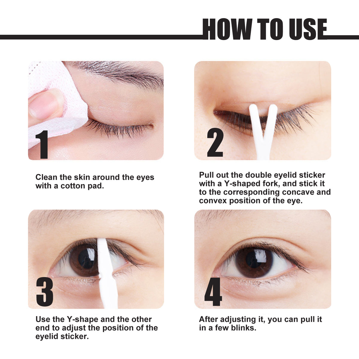 Invisible Double Eyelid Tape for Natural and Lasting Eye Enhancement