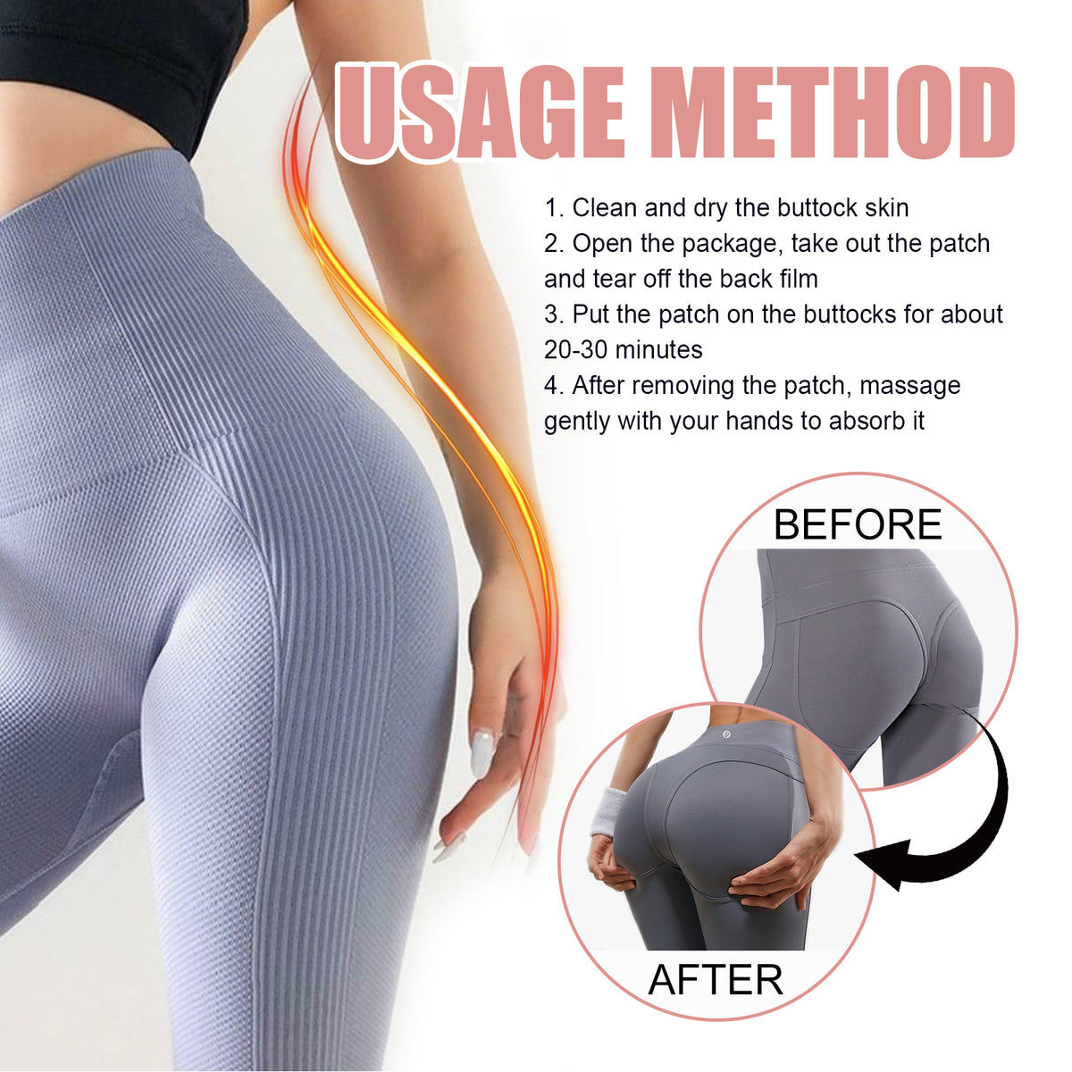 Butt Lift & Curve Shaping Patch