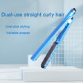 Dual-Purpose Hair Straightener and Curler with LCD Display