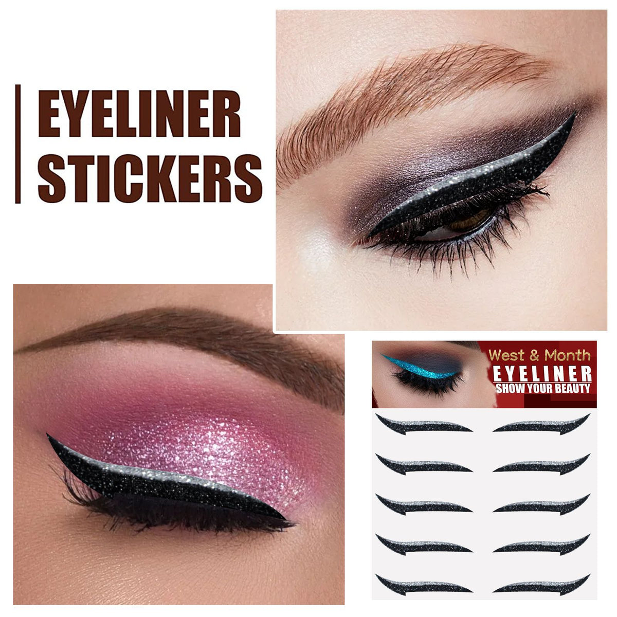Self-Adhesive Double Eyelid Stickers for Stunning Eye Makeup