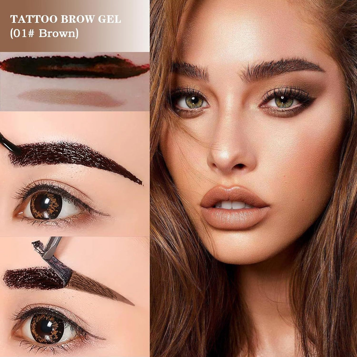 Tearing Eyebrow Cream - Long-Lasting & Anti-Smudge Formula