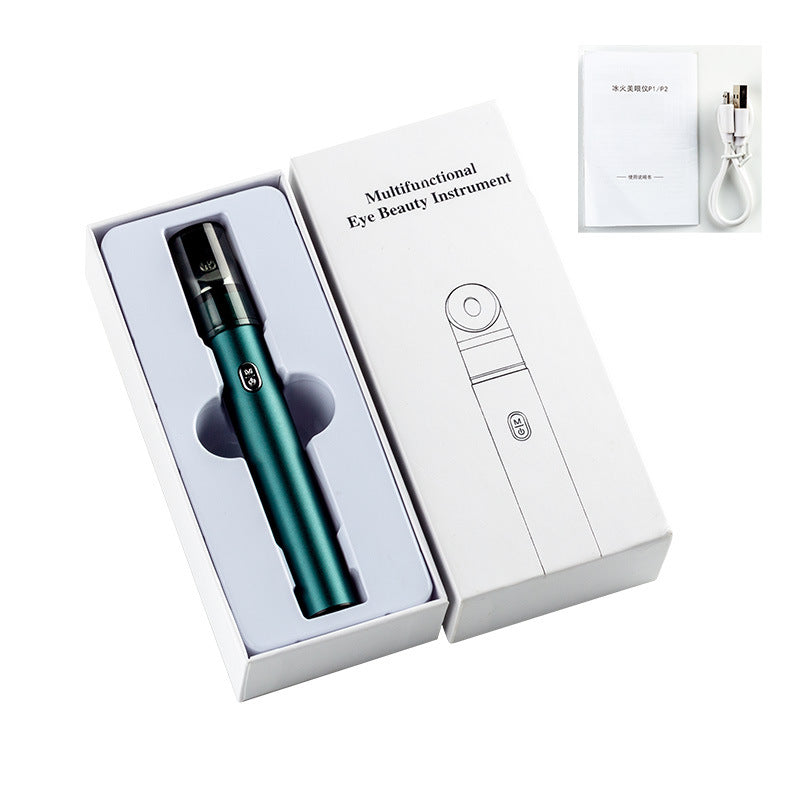 Ice and Fire Eyes: Hot and Cold Eye Serum Massage Instrument