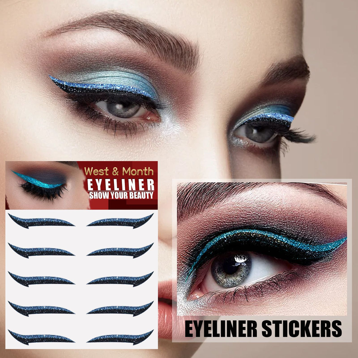Eyeliner Stickers for Stunning Double Eyelids and Eye Makeup