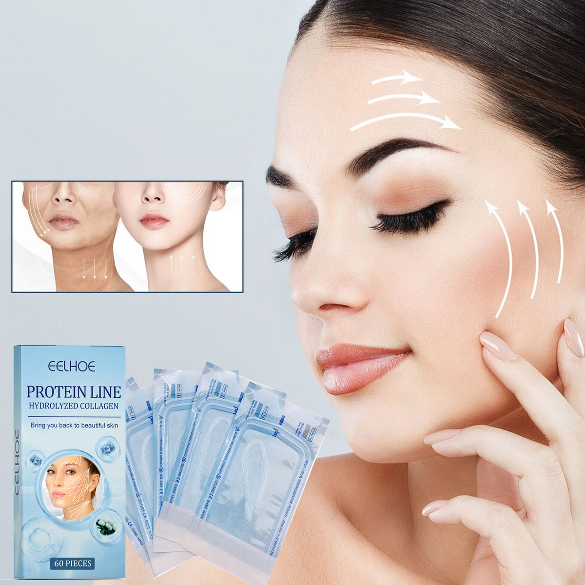 Protein Ascending Line: Anti-Wrinkle V Face Lift for Youthful Contours