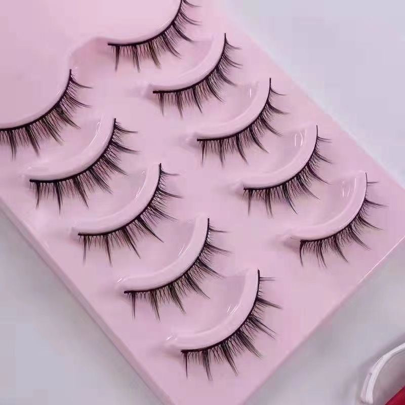 Devilish Cartoon Bushy Black Terrier False Eyelashes 8-12mm