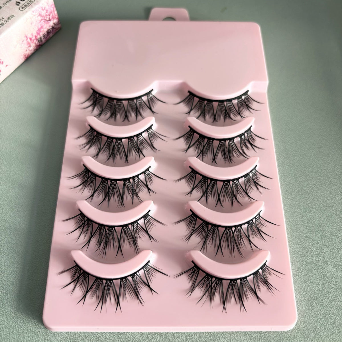 Devilish Cartoon Bushy Black Terrier False Eyelashes 8-12mm