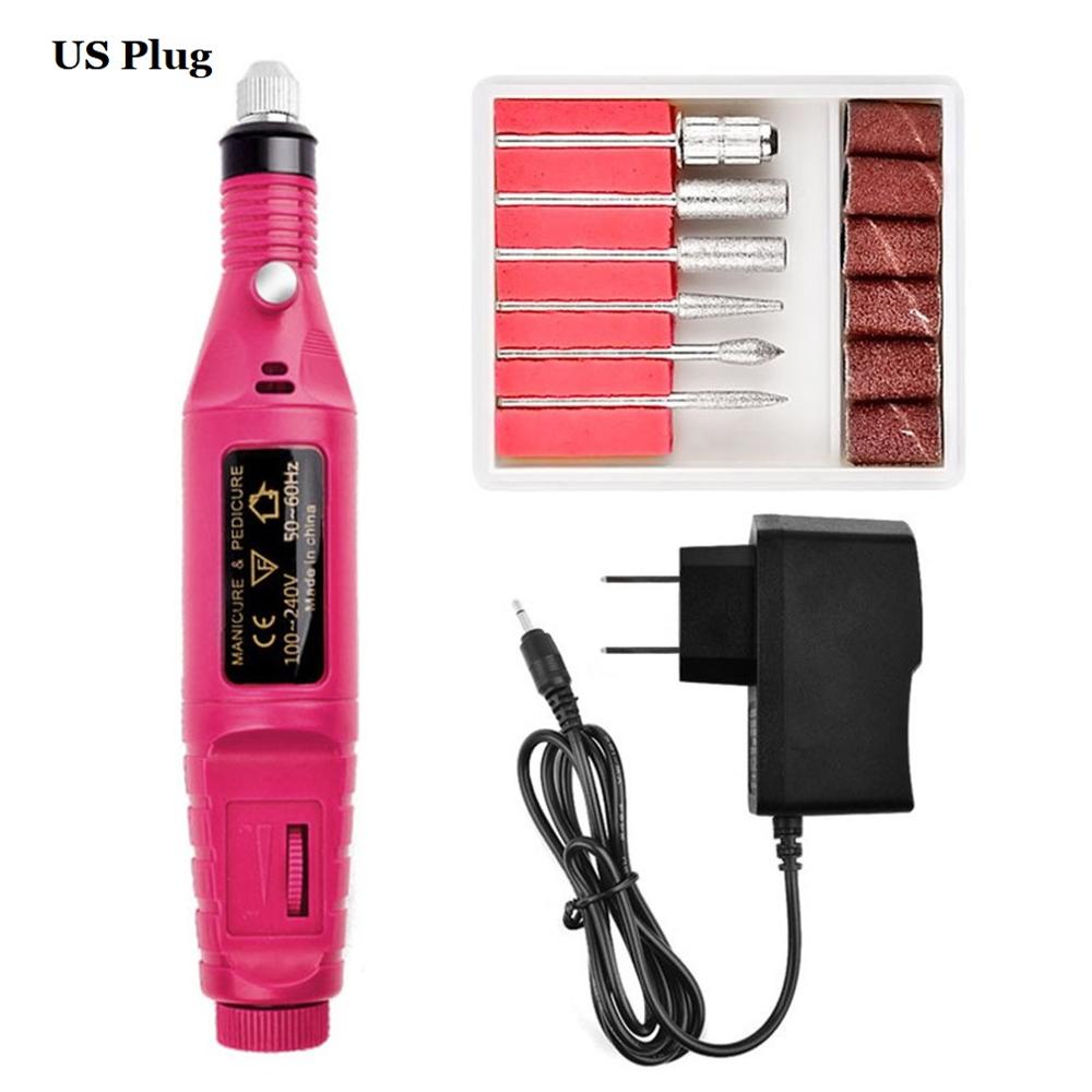 Professional Electric Nail Drill Machine Kit for Gel Removal and Nail Art