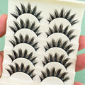 Devilish Cartoon Bushy Black Terrier False Eyelashes 8-12mm