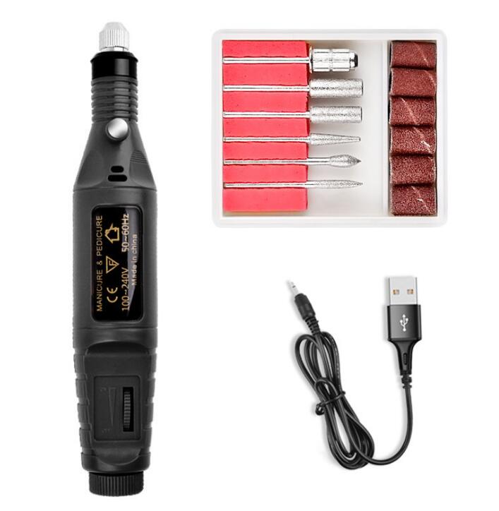 Professional Electric Nail Drill Machine Kit for Gel Removal and Nail Art