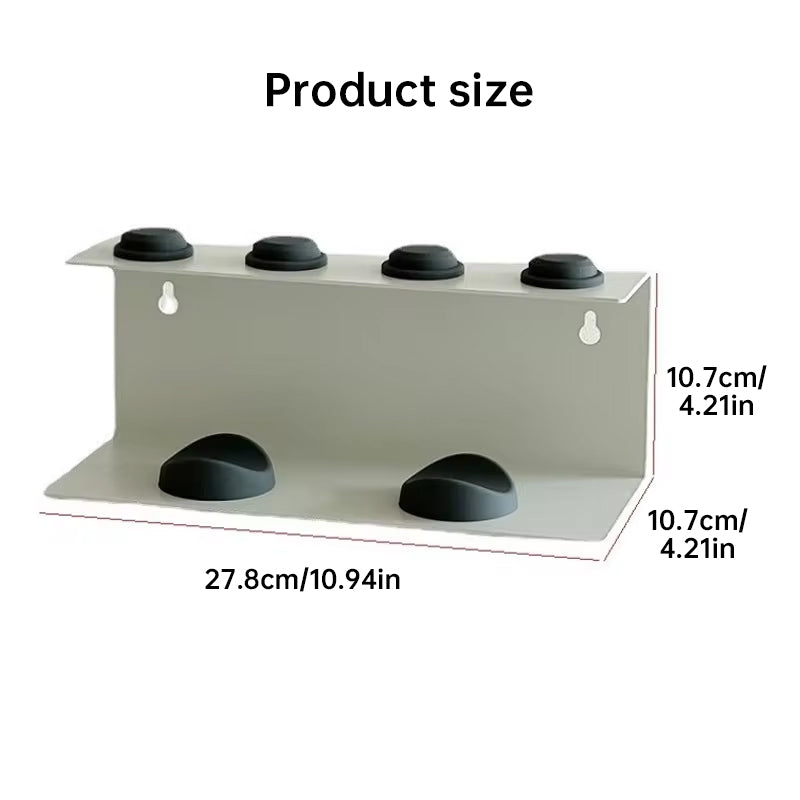 Stylish Carbon Steel Hair Dryer & Styling Tool Holder