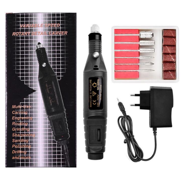 Professional Electric Nail Drill Machine Kit for Gel Removal and Nail Art