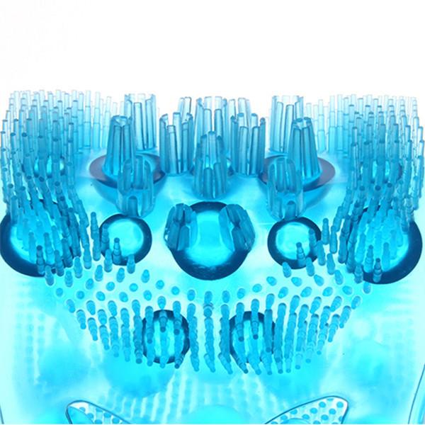 Silicone Dual-Sided Back Scrubber & Bath Cleaning Tool