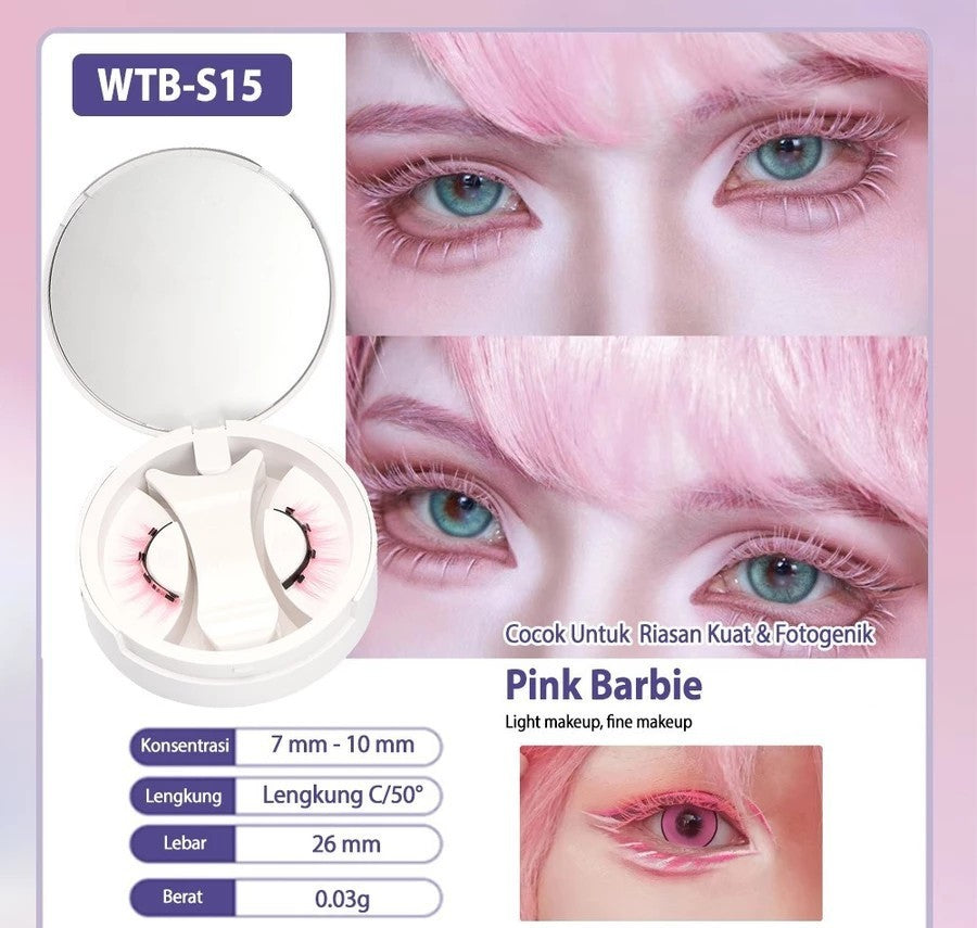 Natural Thick Adhesive-Free Magnetic Suction Eyelashes
