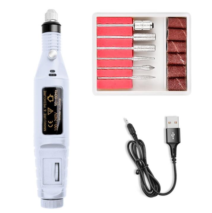 Professional Electric Nail Drill Machine Kit for Gel Removal and Nail Art